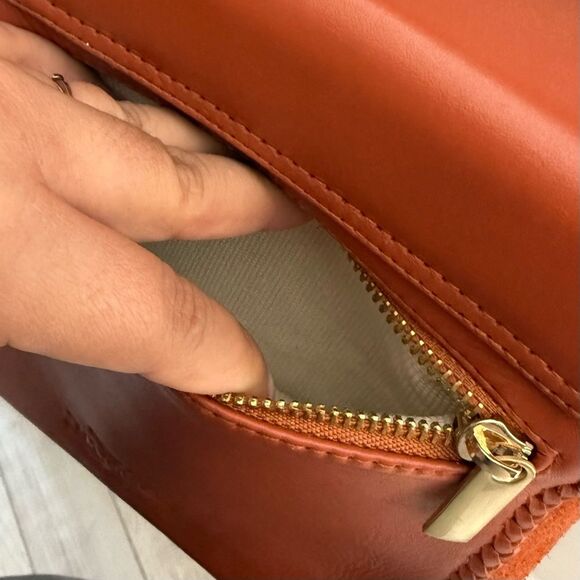 Brand new Sancia the Mini Milla Jet Set leather Bag in Cognac - Picture 14 of 16